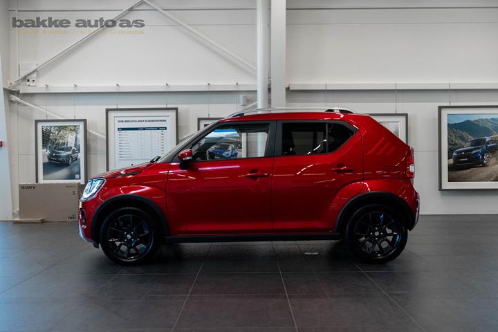 Rød Suzuki Ignis fra 2023