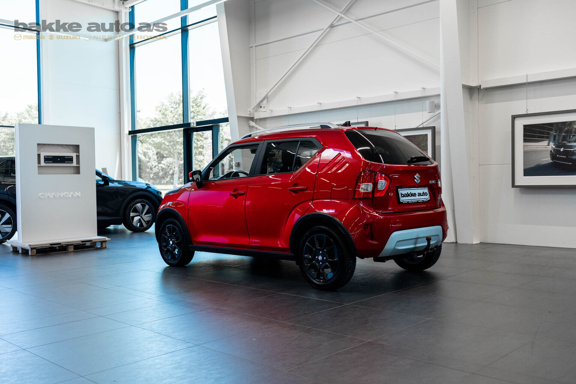 Rød Suzuki Ignis fra 2023