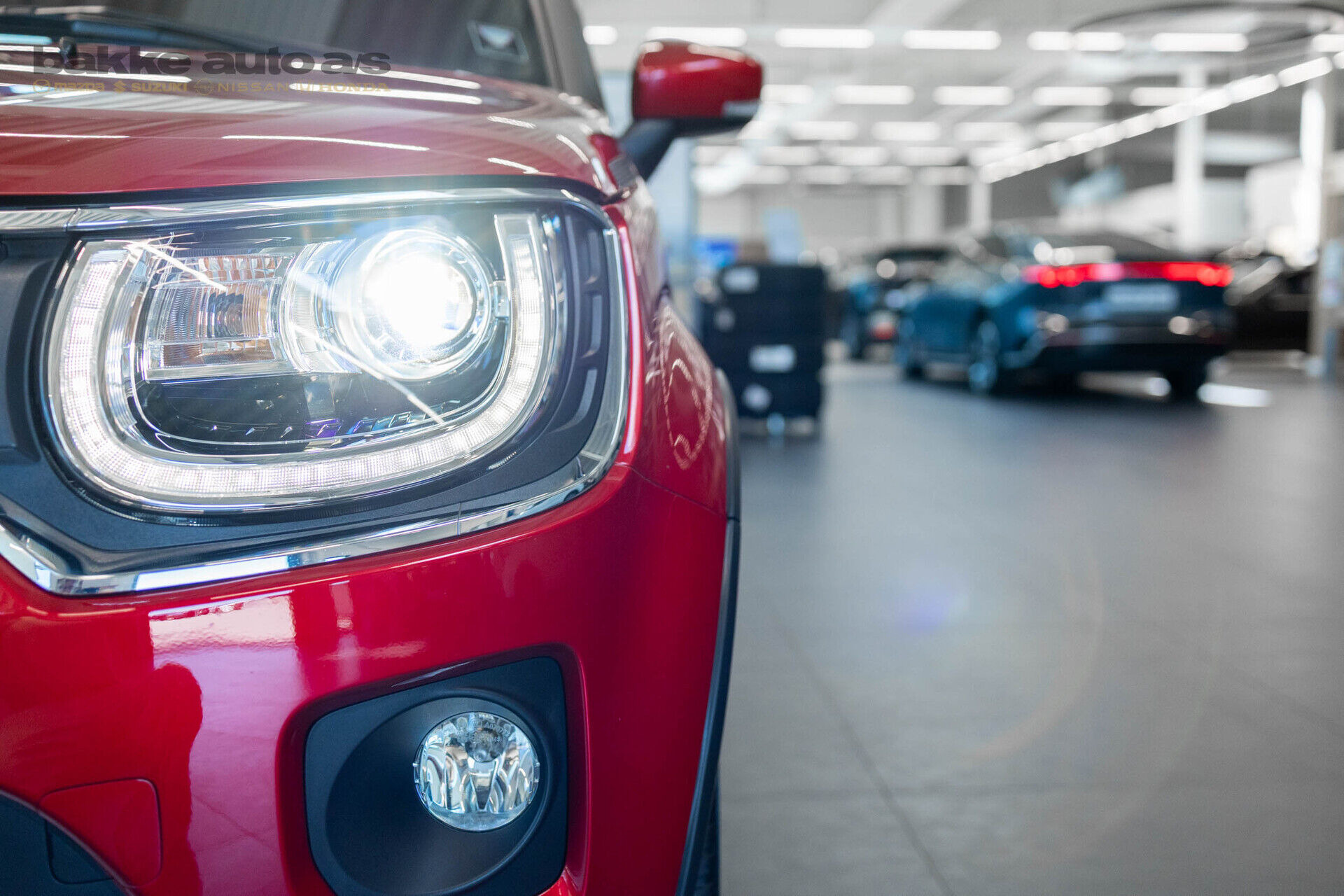 Rød Suzuki Ignis fra 2023