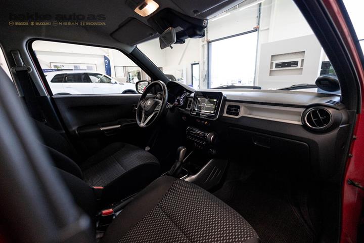 Rød Suzuki Ignis fra 2023