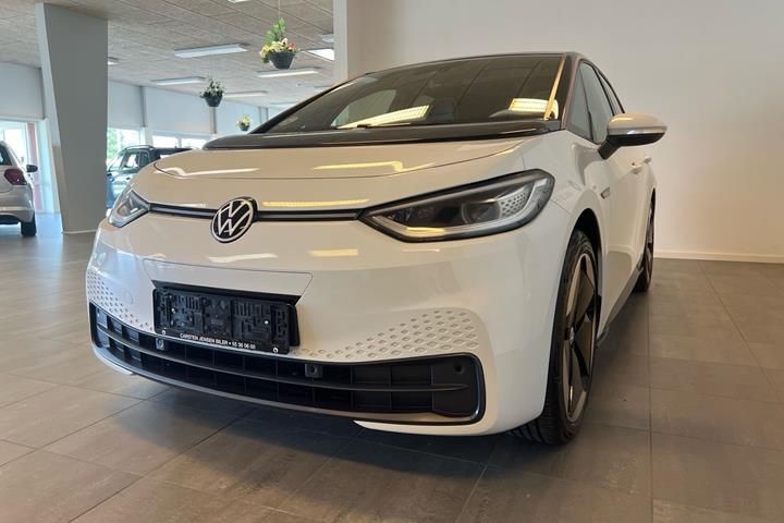 Hvid VW ID.3 fra 2021