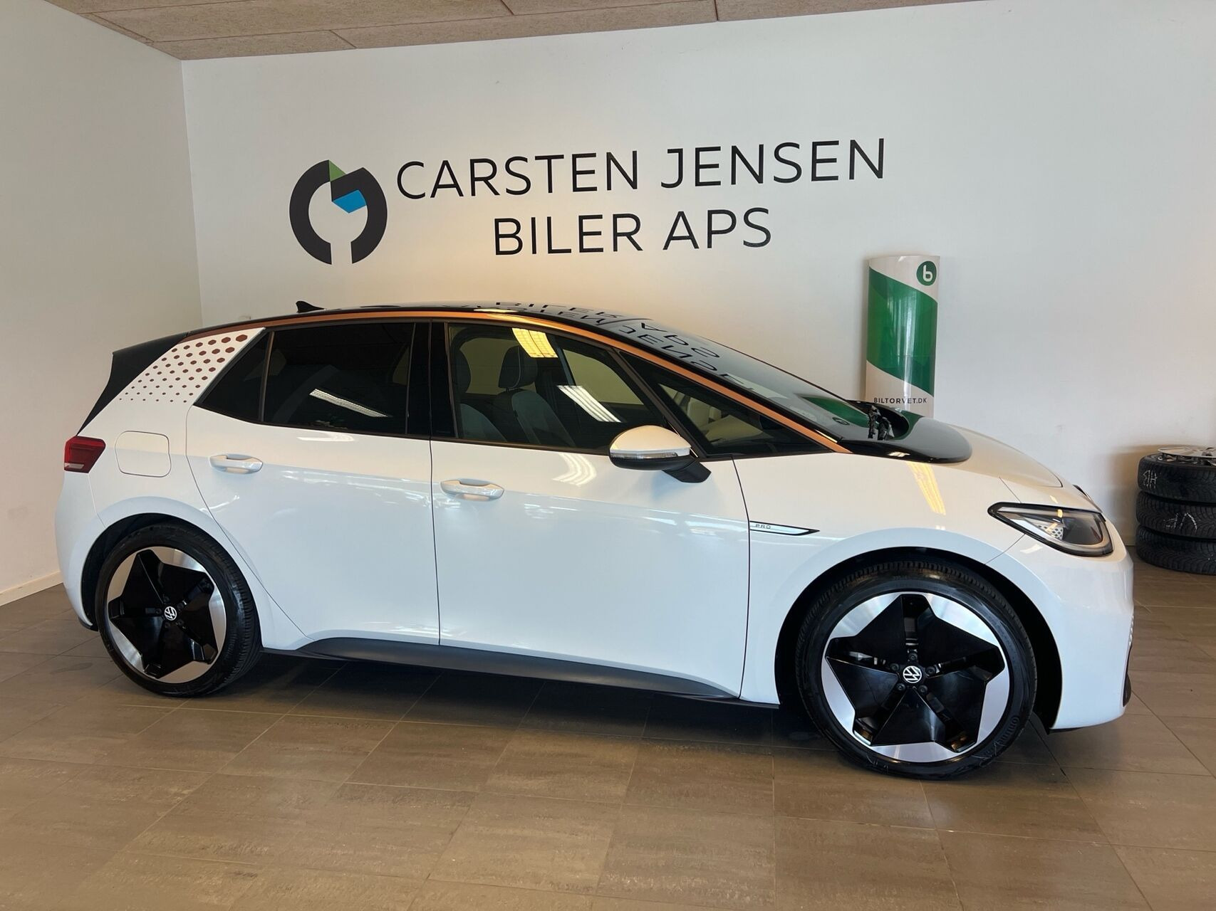 Hvid VW ID.3 fra 2021