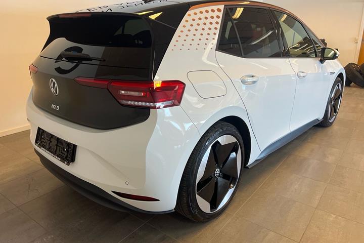 Hvid VW ID.3 fra 2021