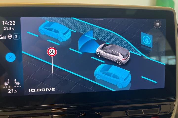 Hvid VW ID.3 fra 2021