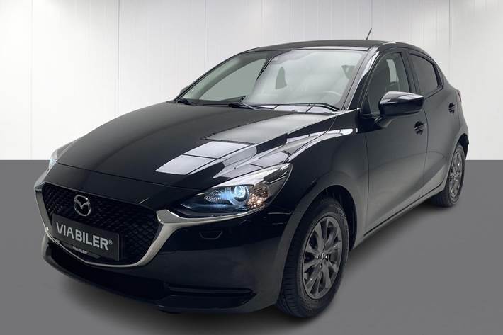 Sort Mazda 2 fra 2021