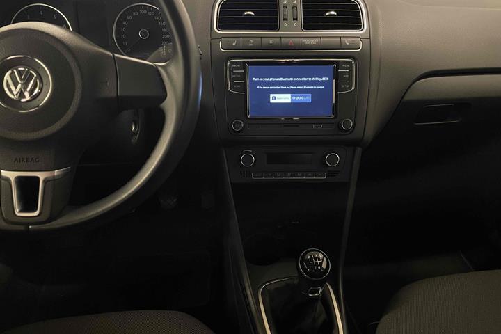 Sort VW Polo fra 2014