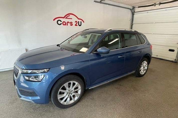Blå Skoda Kamiq fra 2020