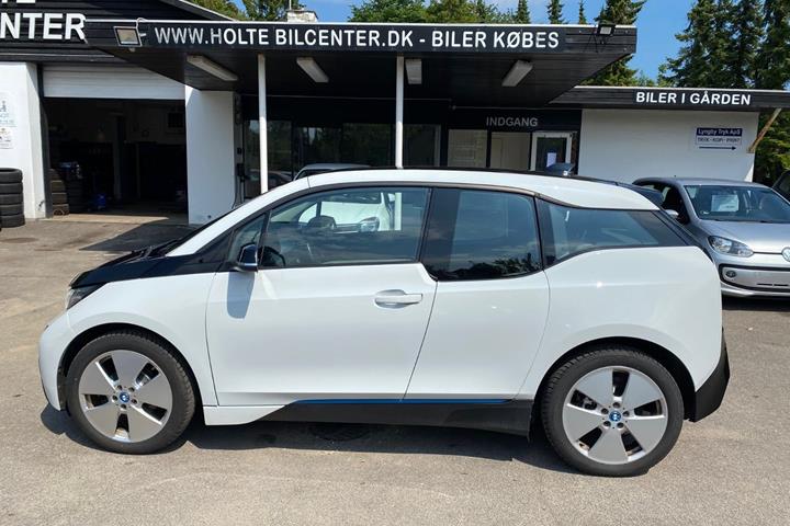Hvid BMW i3 fra 2015