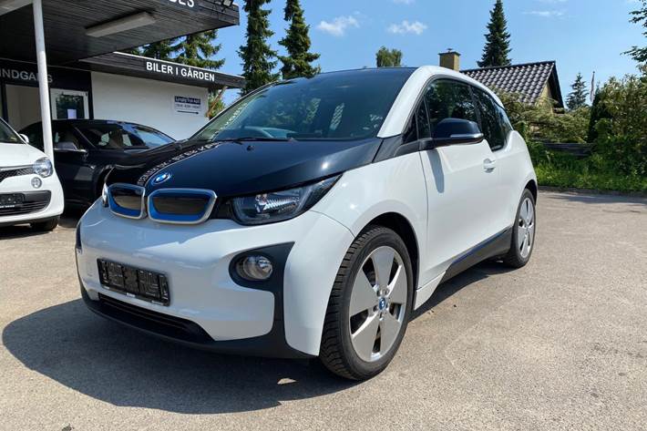 Hvid BMW i3 fra 2015