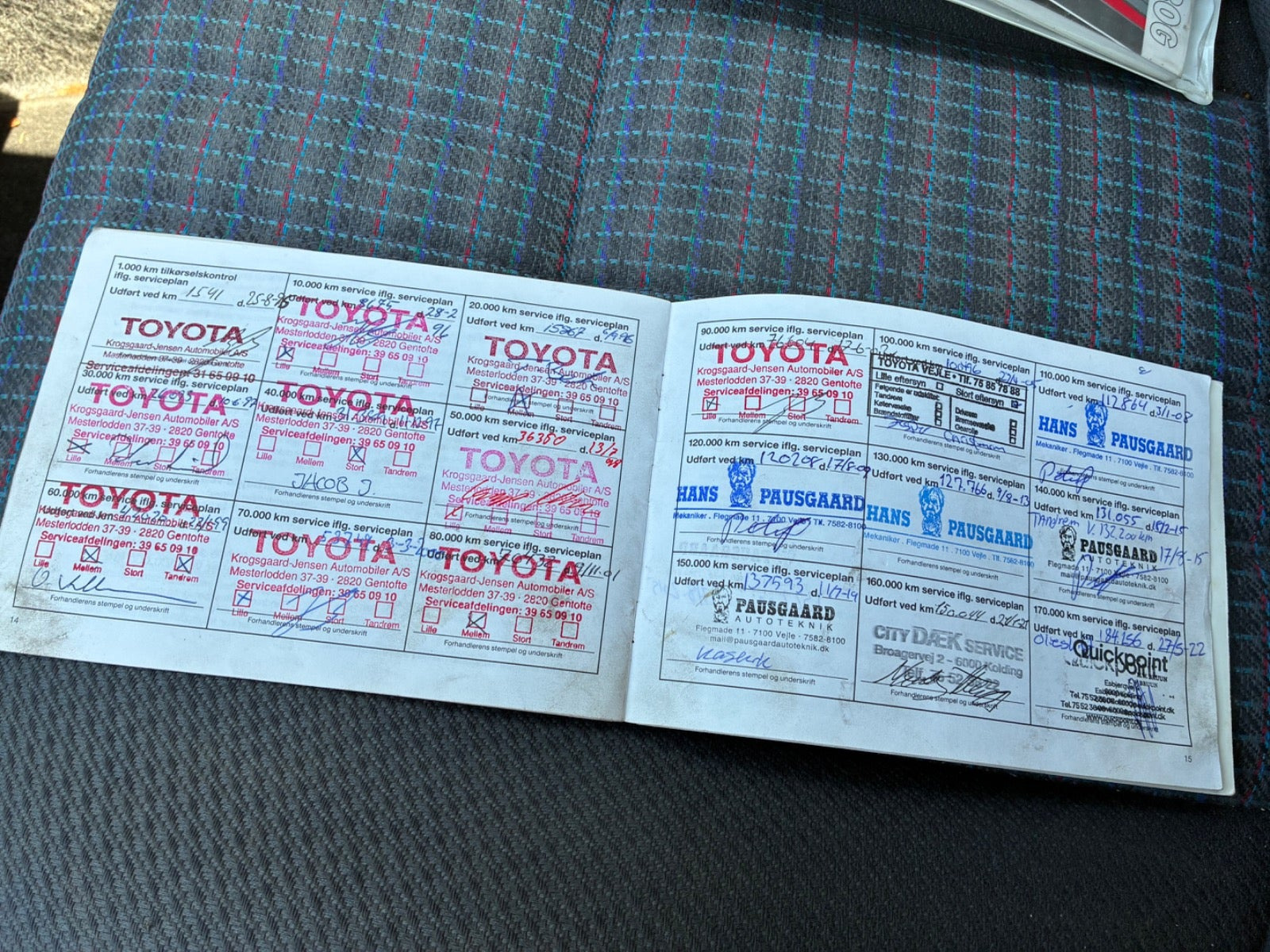 undefined Toyota Corolla fra 1995