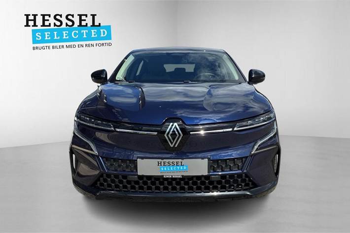 Blå Renault Megane E-Tech fra 2023