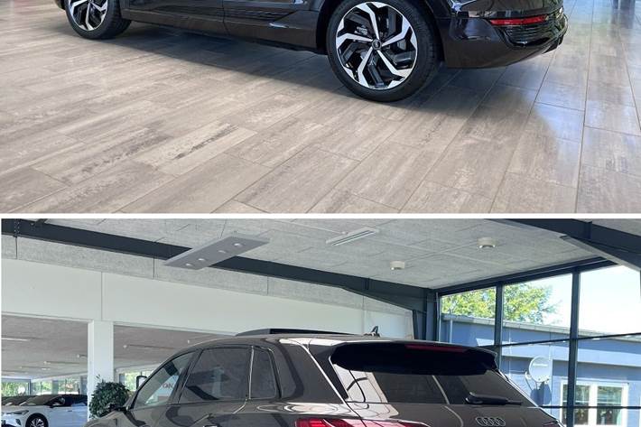 Brun Audi Q8 e-tron fra 2024