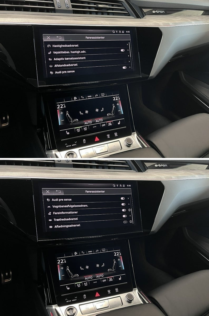 Brun Audi Q8 e-tron fra 2024