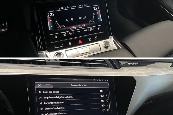 Brun Audi Q8 e-tron fra 2024