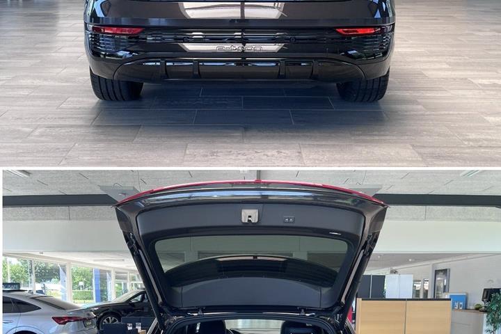 Brun Audi Q8 e-tron fra 2024
