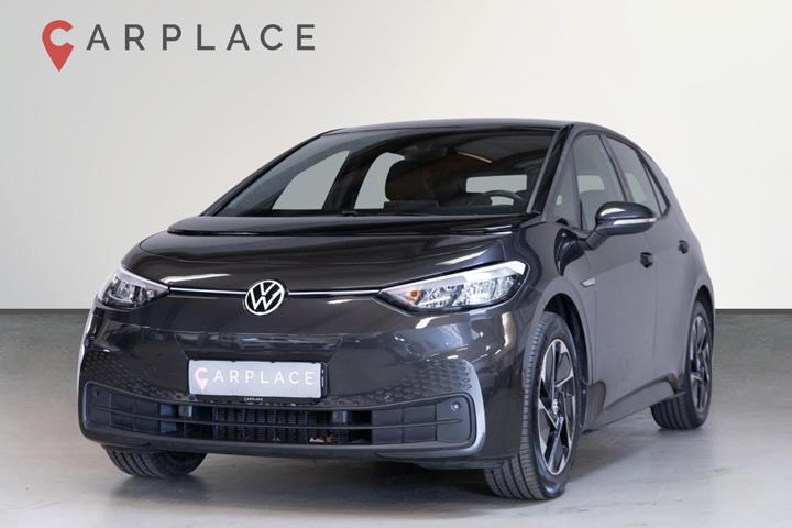 Grå VW ID.3 fra 2022 set udefra