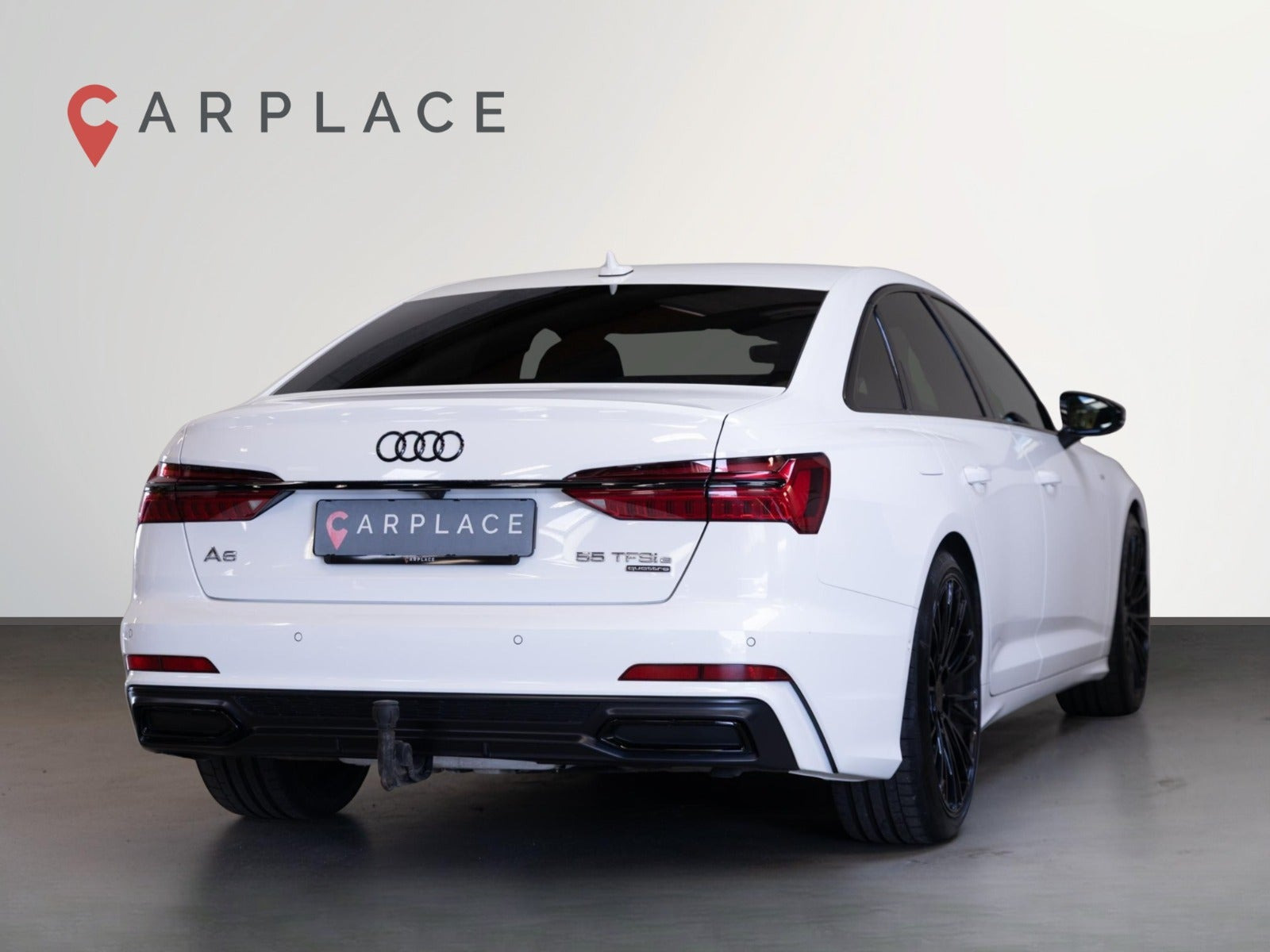 Hvid Audi A6 fra 2021