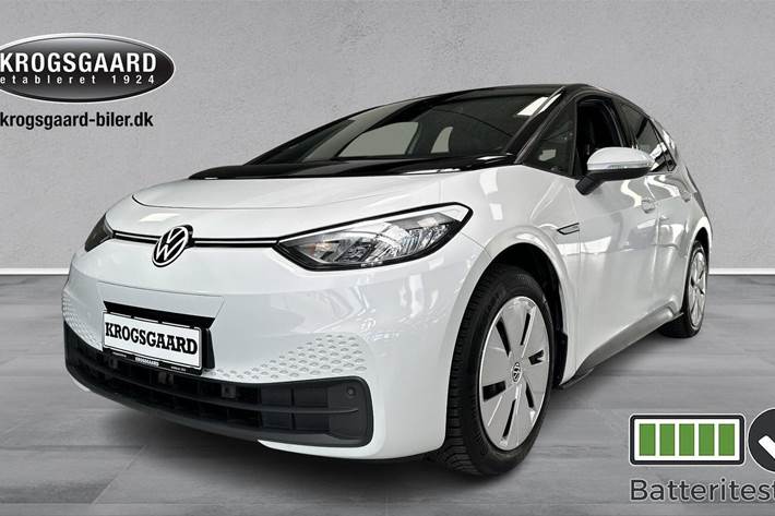 Hvid VW ID.3 fra 2022