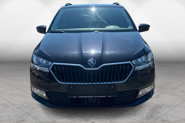Sort Skoda Fabia fra 2019