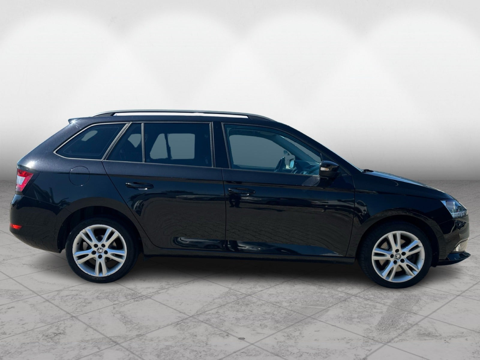 Sort Skoda Fabia fra 2019