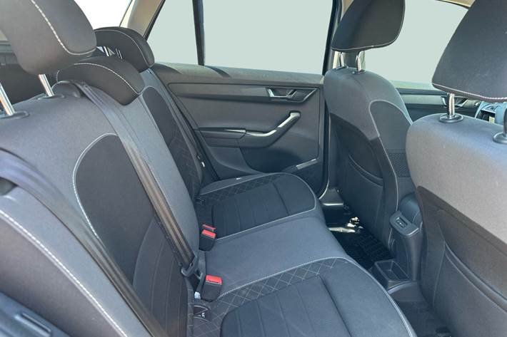 Sort Skoda Fabia fra 2019