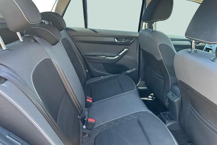 Sort Skoda Fabia fra 2019