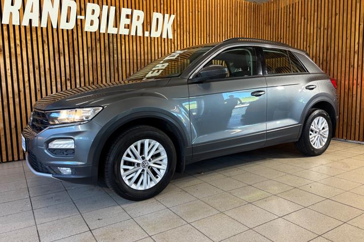Grå VW T-Roc fra 2019