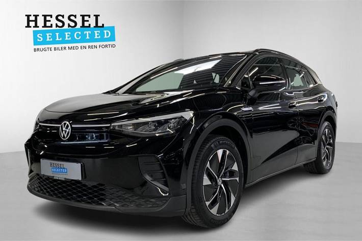 Sort VW ID.4 fra 2023 set udefra