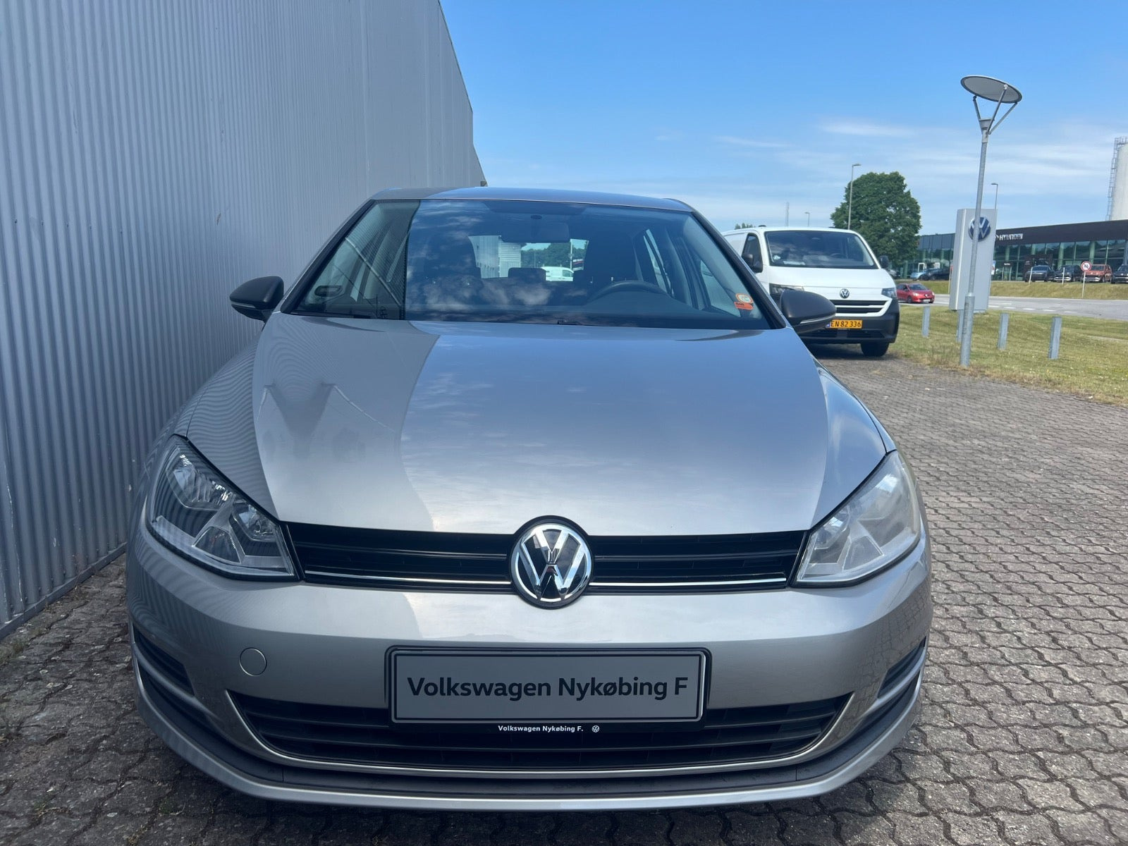 Sølv VW Golf VII fra 2014