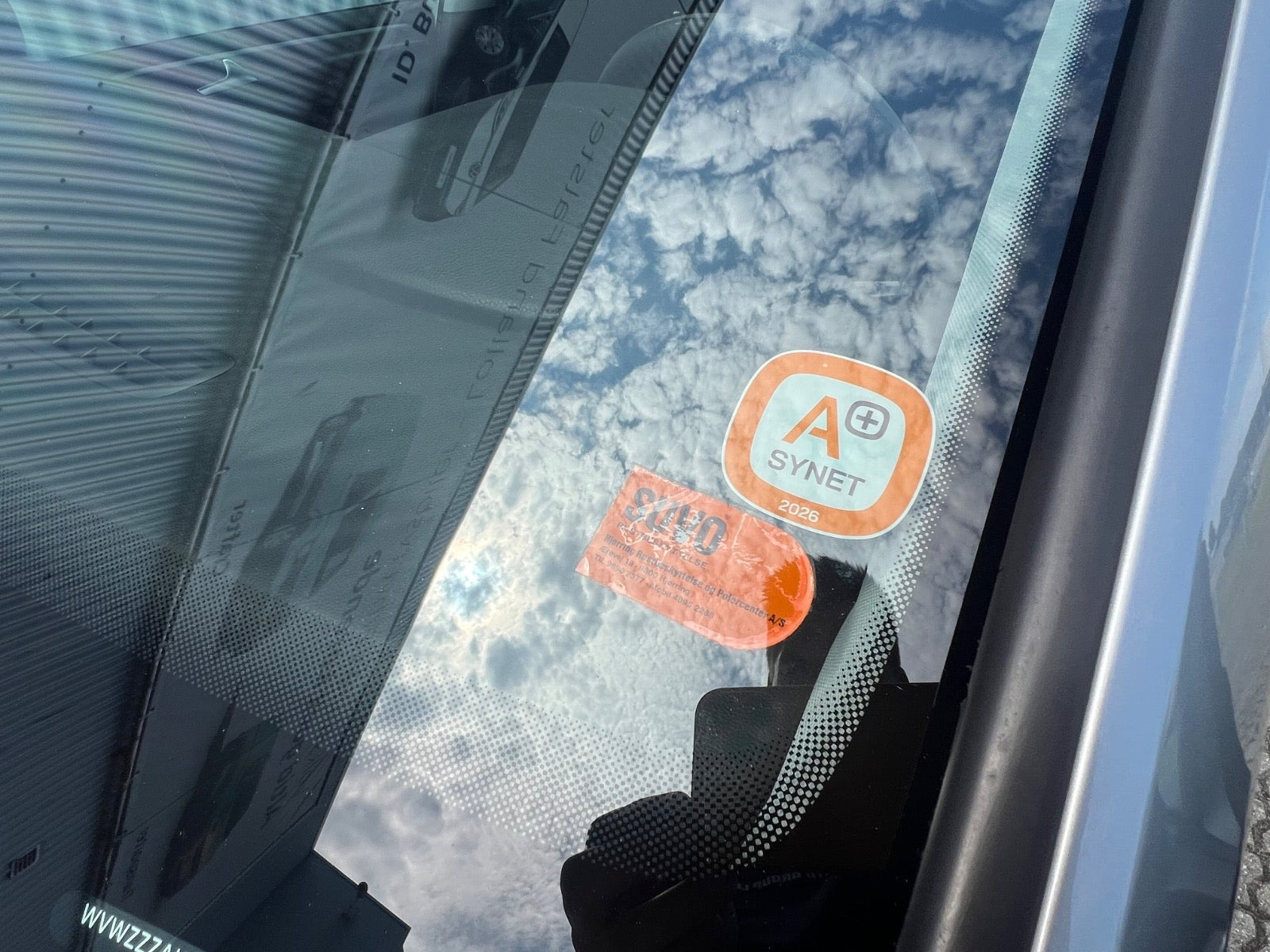 Sølv VW Golf VII fra 2014