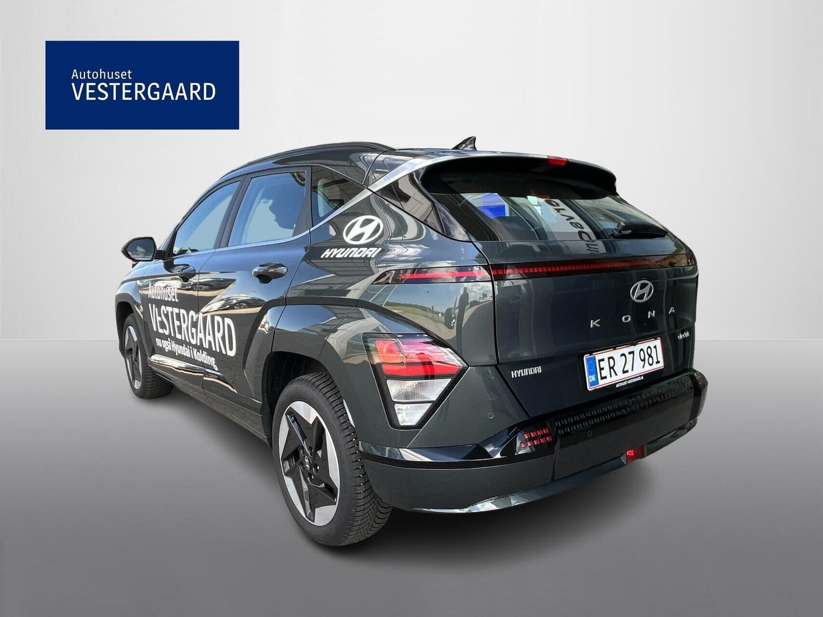Grøn Hyundai Kona fra 2025