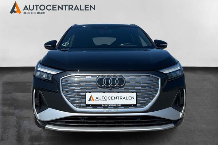 Sort Audi Q4 e-tron fra 2021