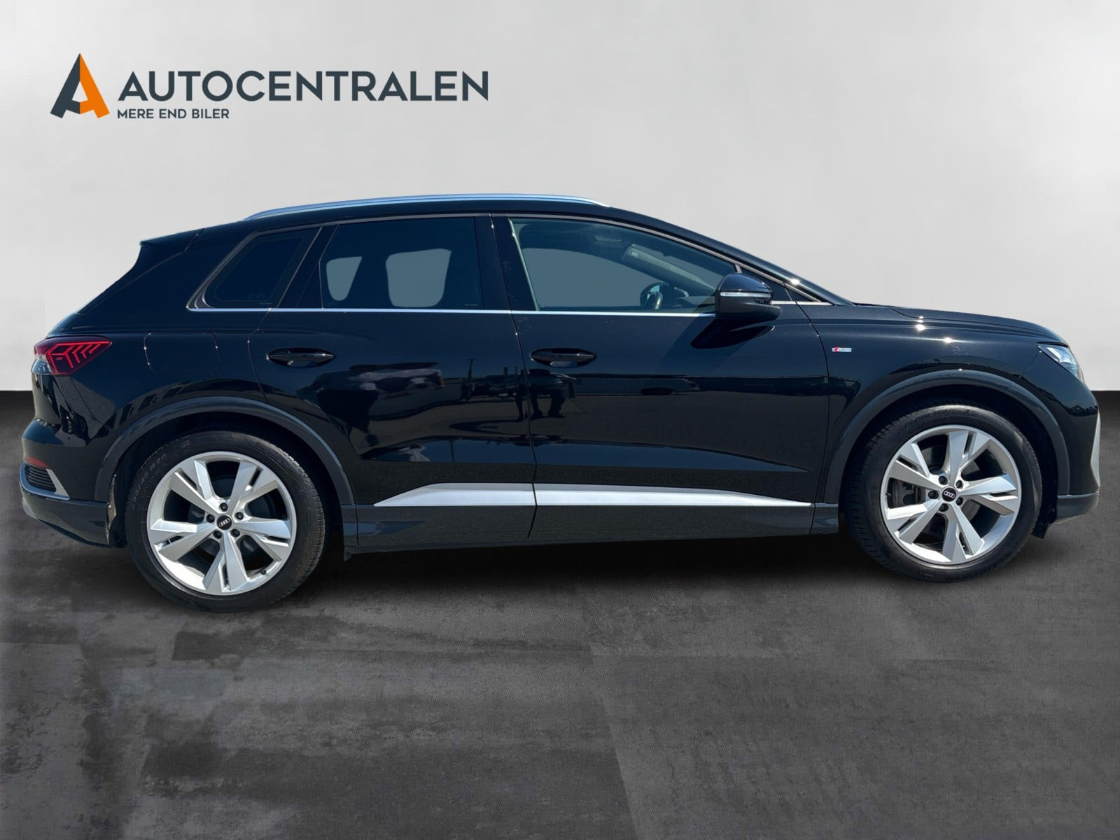 Sort Audi Q4 e-tron fra 2021