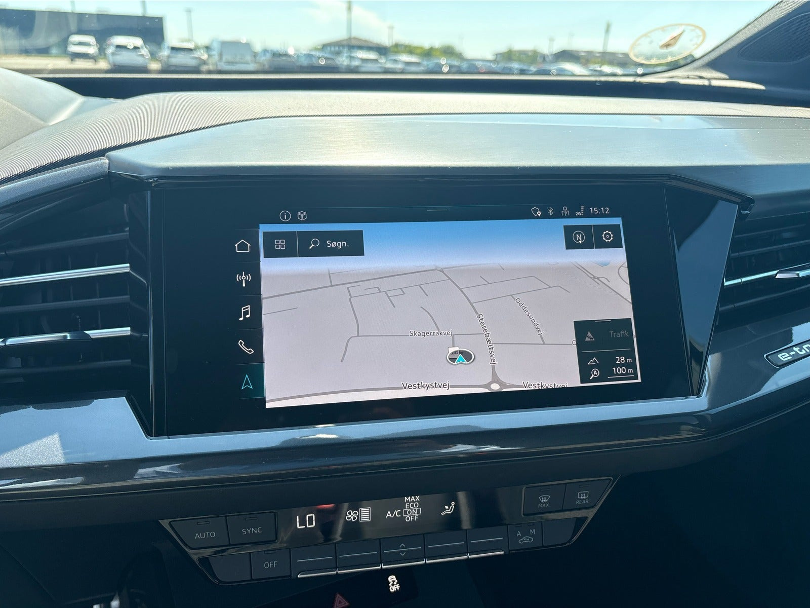 Sort Audi Q4 e-tron fra 2021