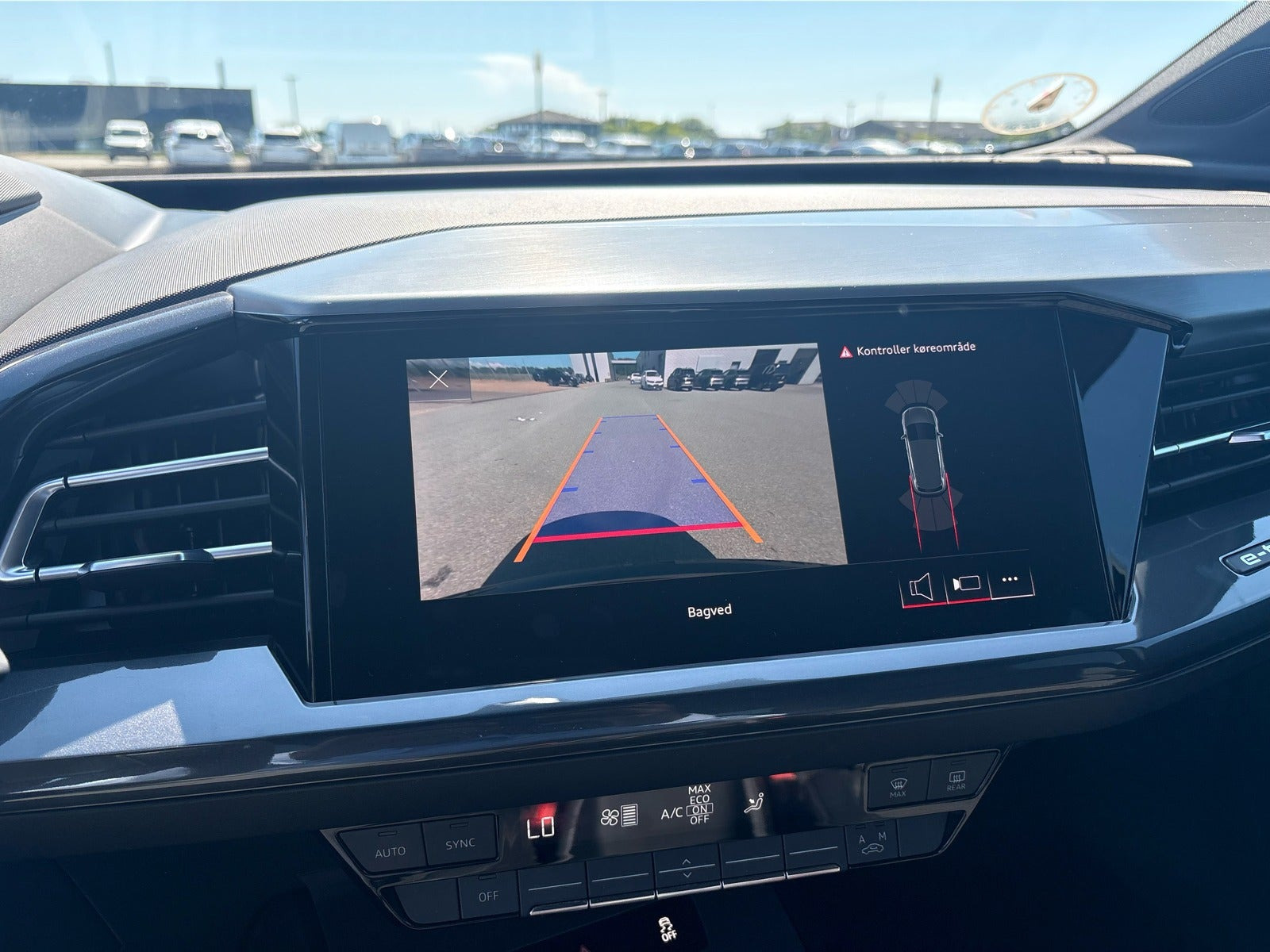 Sort Audi Q4 e-tron fra 2021