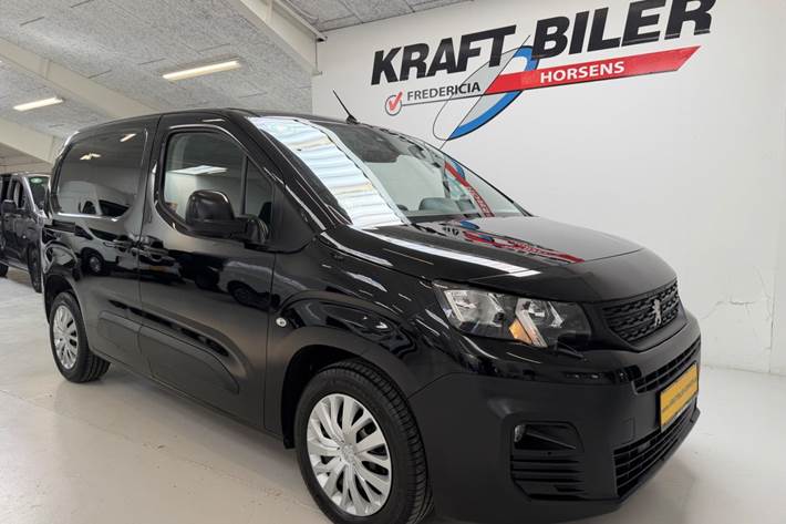 Sort Peugeot Partner fra 2019