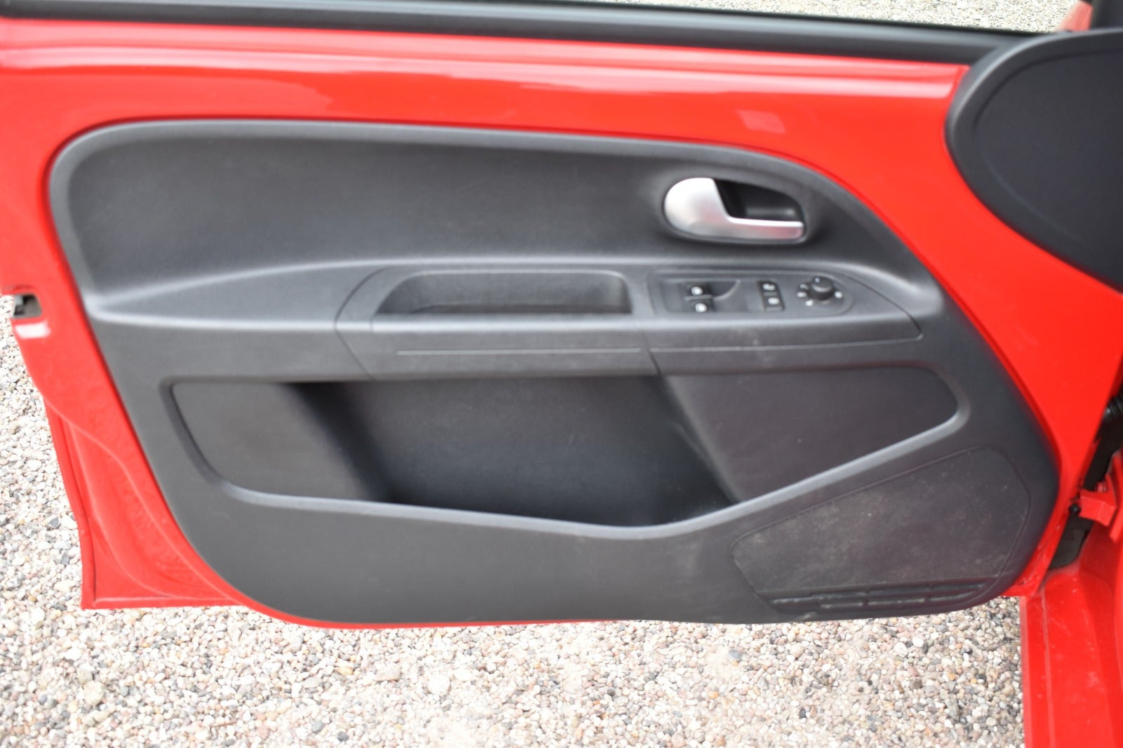 Rød VW UP! fra 2019