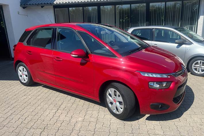 Rød Citroën C4 Picasso fra 2014