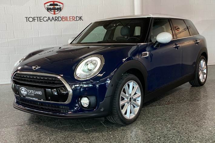 Blå Mini Clubman Cooper fra 2016