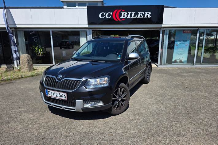 Sort Skoda Yeti Outdoor fra 2016