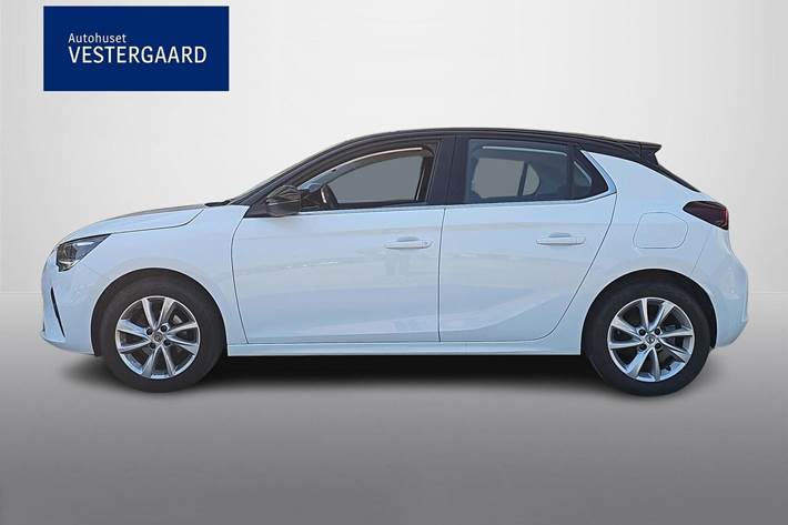 Hvid Opel Corsa fra 2021