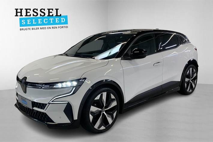 Hvid Renault Megane E-Tech fra 2023