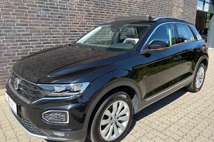 Sort VW T-Roc fra 2020