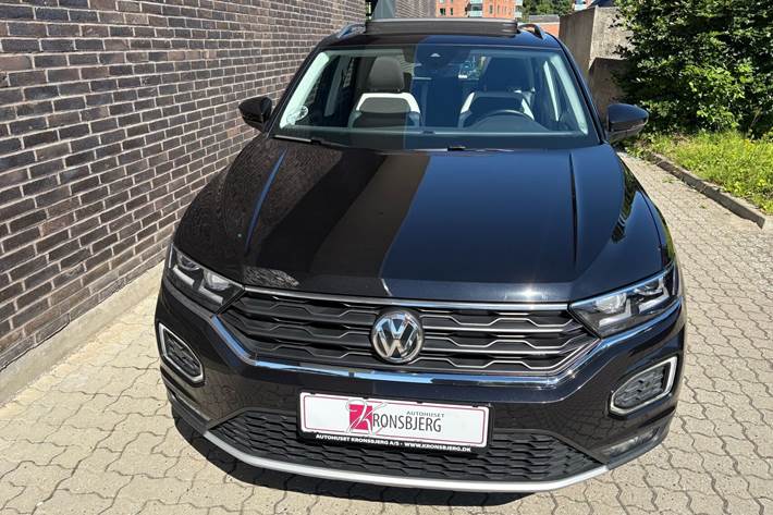 Sort VW T-Roc fra 2020
