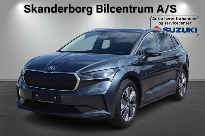 Grå Skoda Enyaq fra 2021