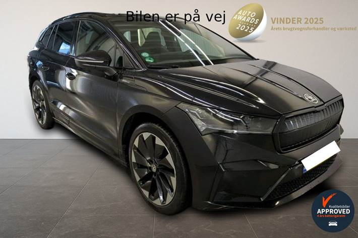 Sort Skoda Enyaq fra 2022