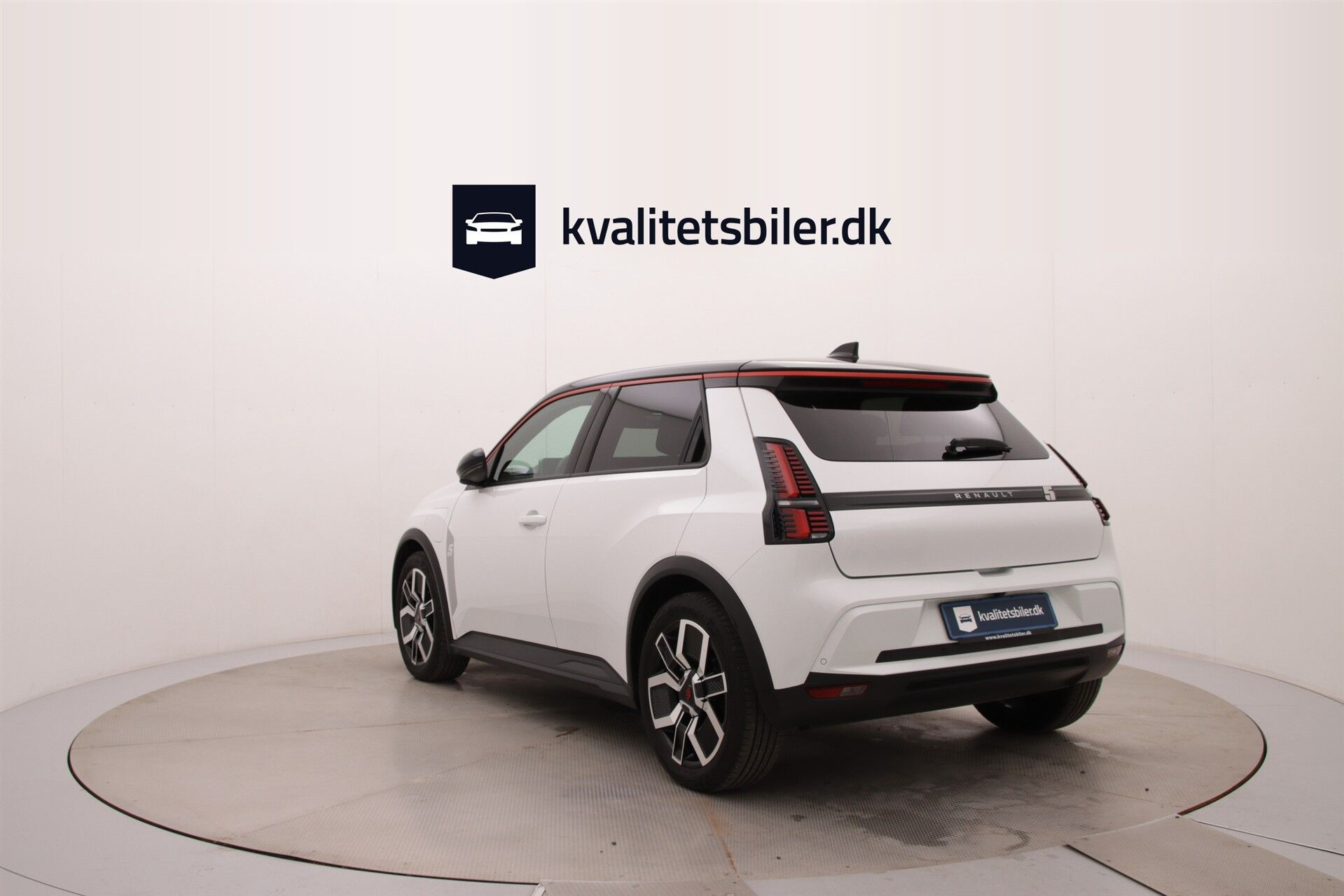 Hvid Renault R5 fra 2025