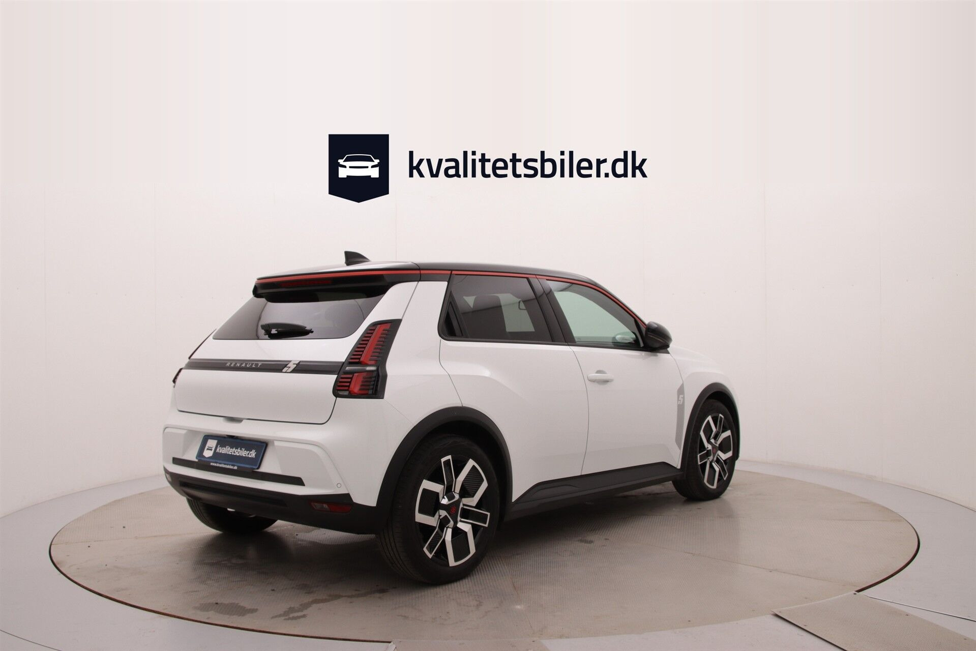 Hvid Renault R5 fra 2025