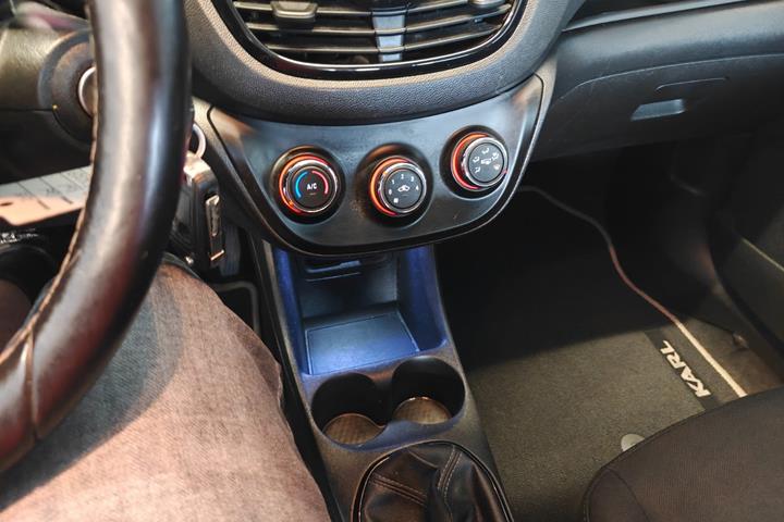 Gul Opel Karl fra 2016