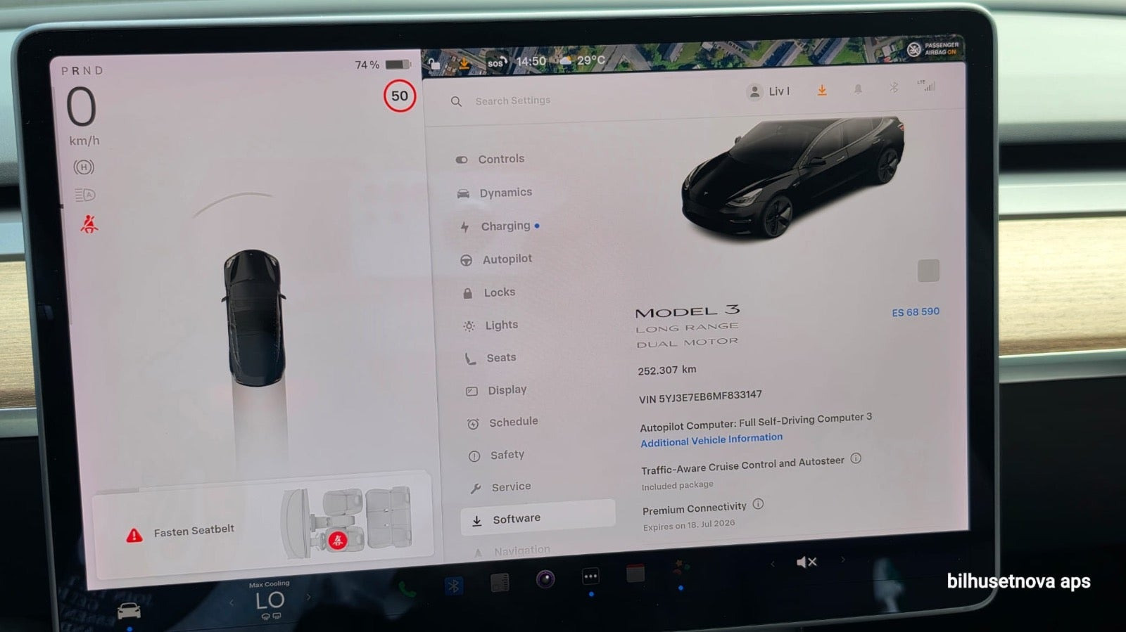 undefined Tesla Model 3 fra 2021